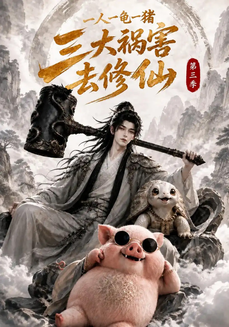 一人一龟一猪，三大祸害去修仙第三季(全集)