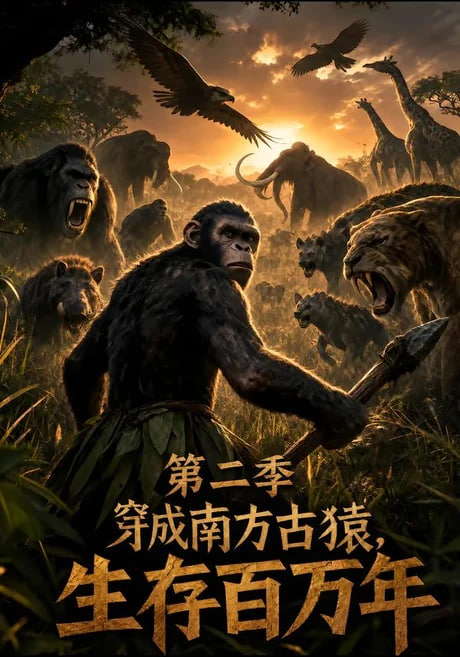 穿成南方古猿，生存百万年！第二季(全集)